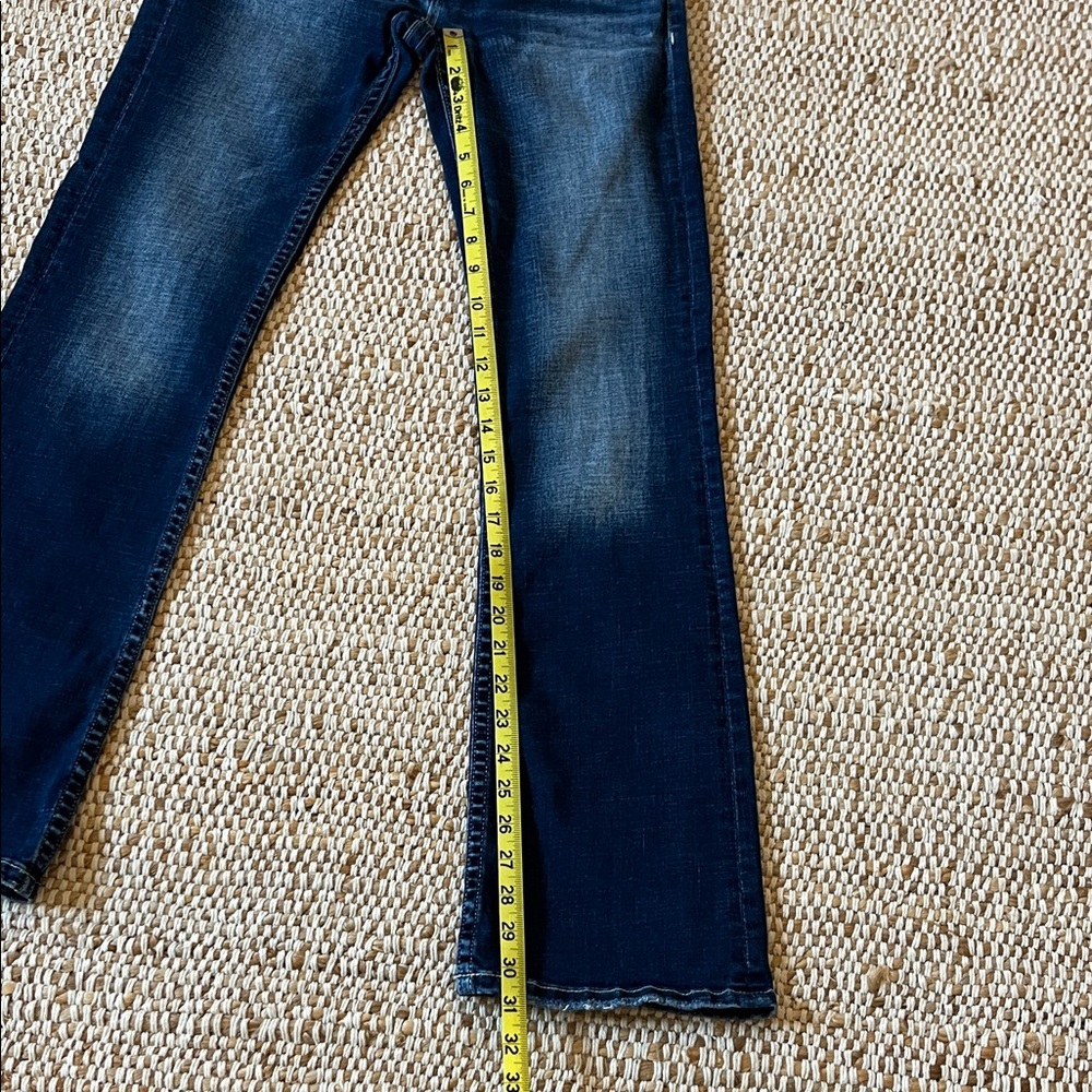 BKE Women's Dark wash low rise Boot Cut Jeans - Picture 7 of 12